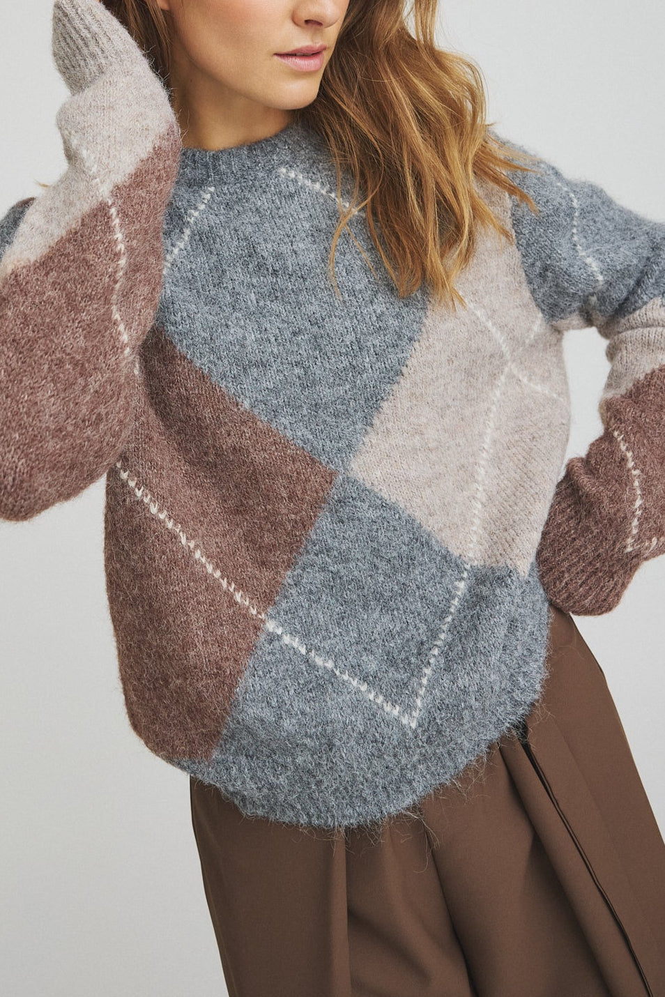 Luxzuz Zella Strik - Grey Melange