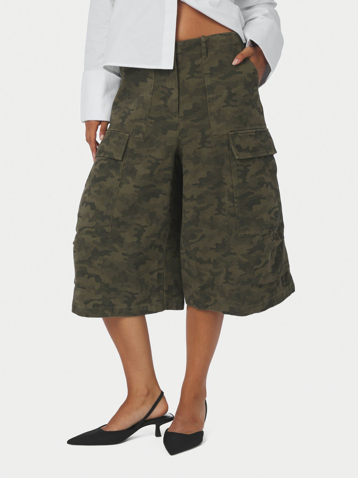 Neo Noir Islana Camou Shorts - Camou