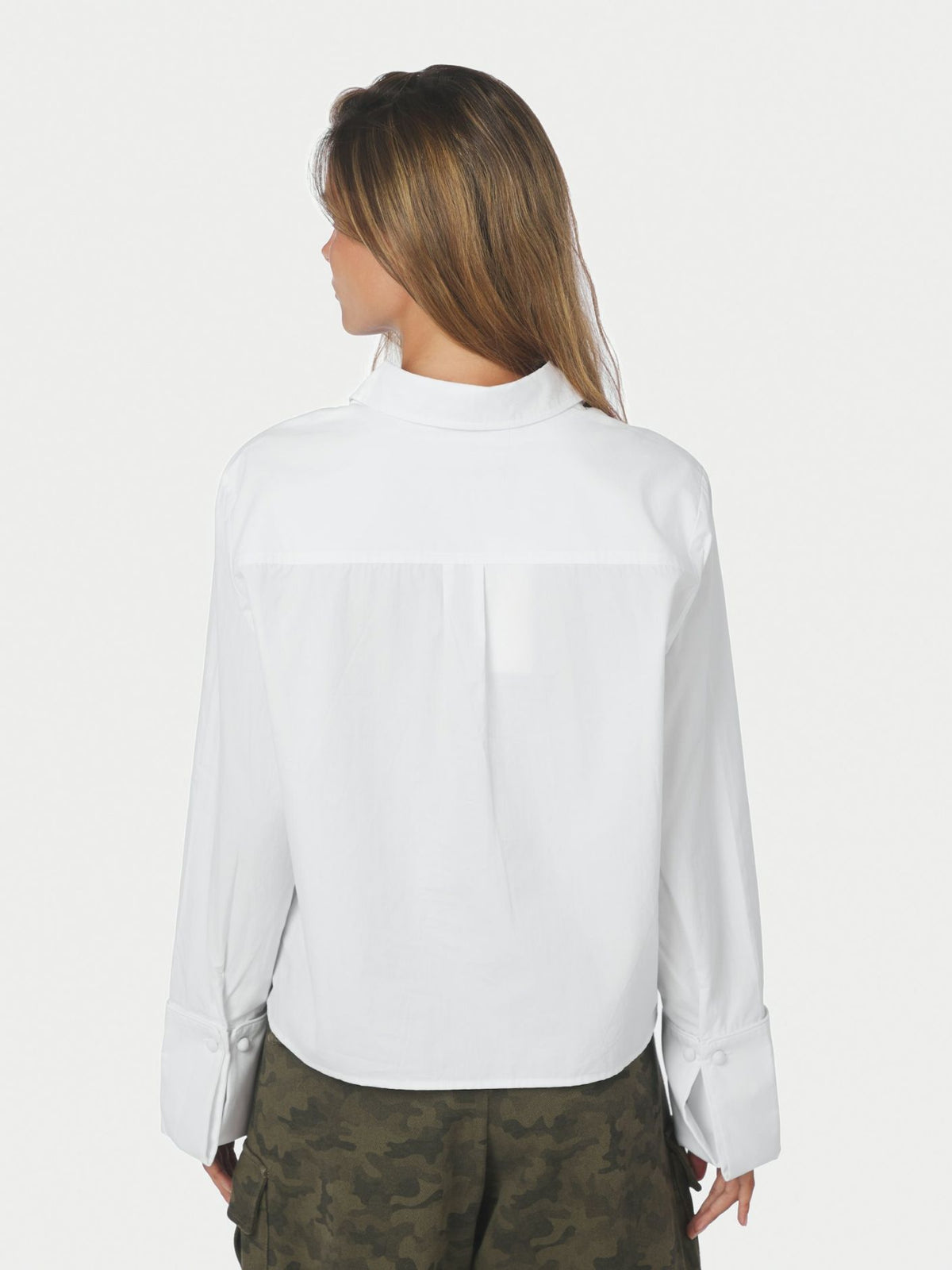 Neo Noir Cam poplin Skjorte - Off white