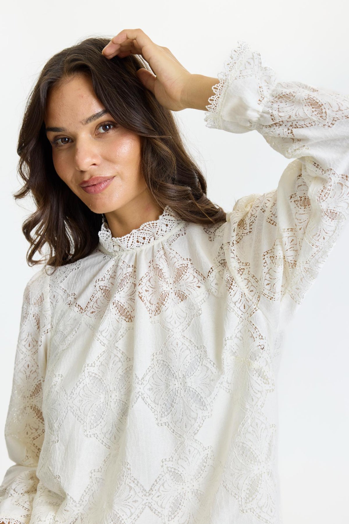 In Front Ariella Bluse - Off White