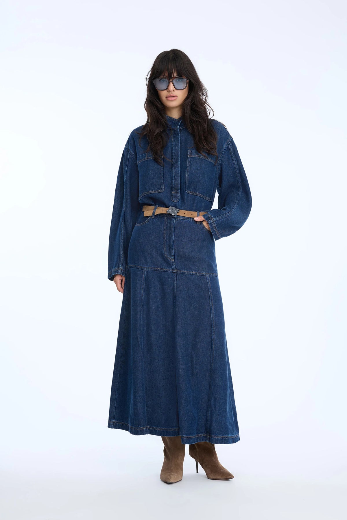 Munthe Tuxya Nederdel - Indigo