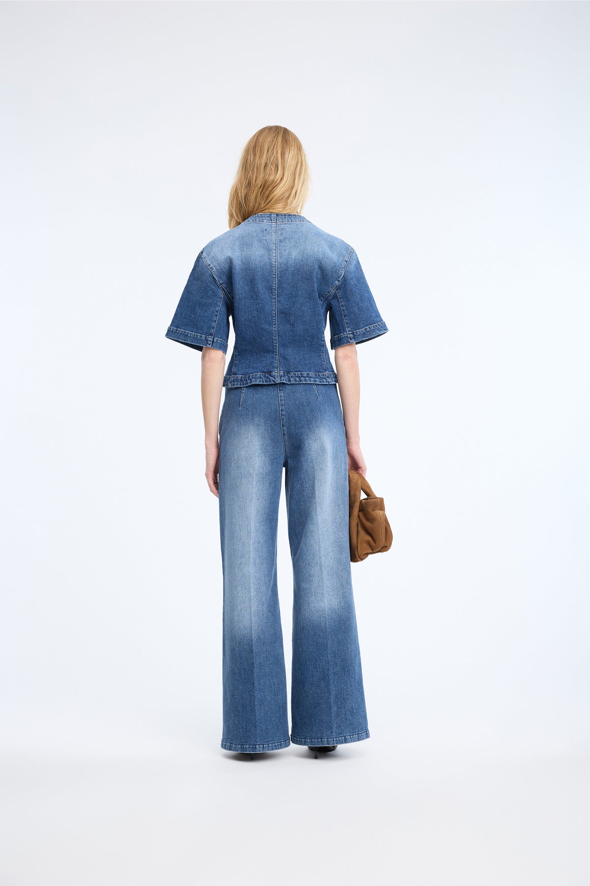 Munthe Cassia Denimbluse - Blue