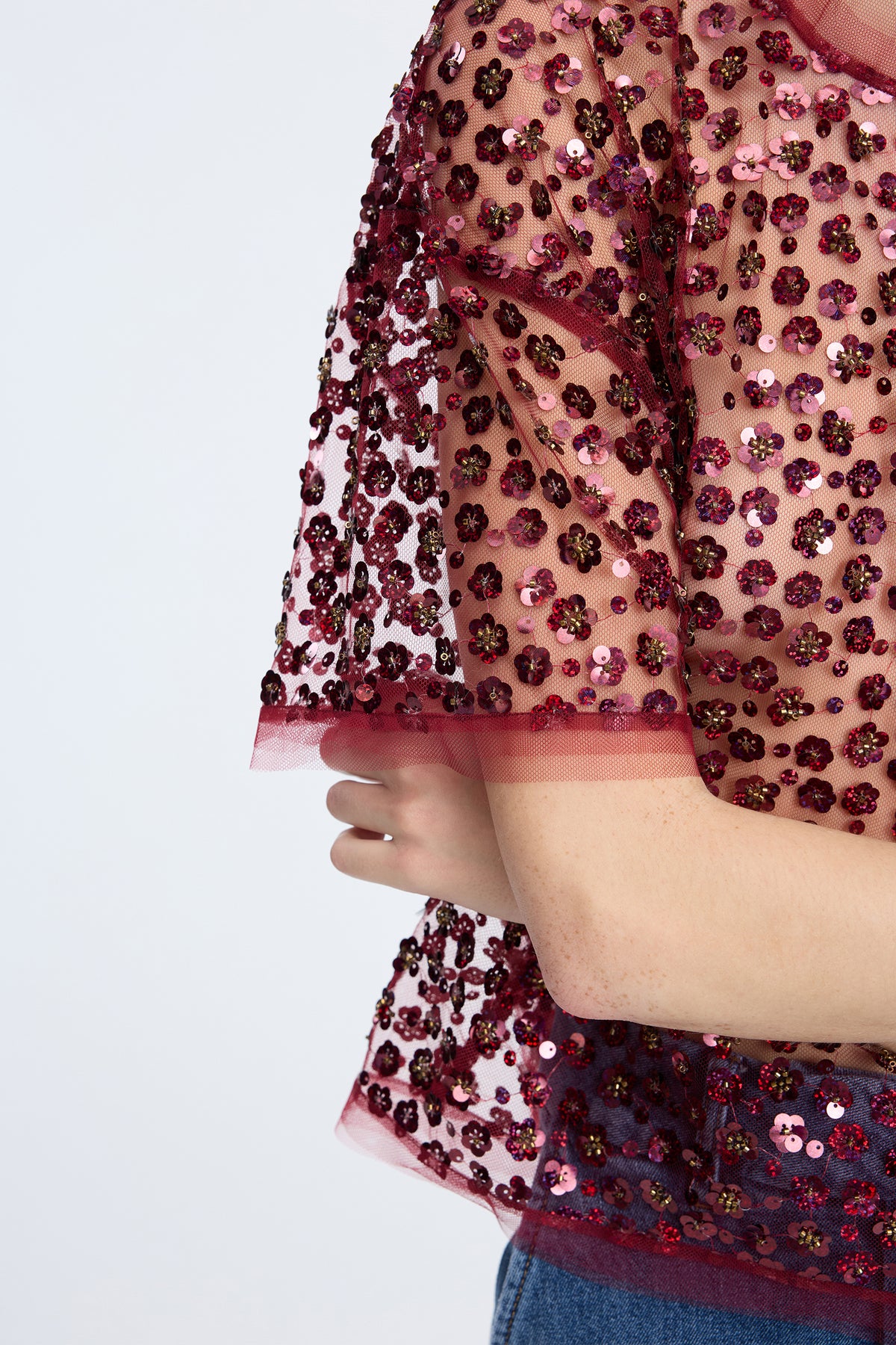 Munthe Caralee Bluse - Bordeaux