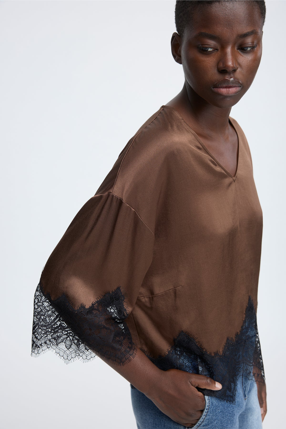Munthe Cafira Bluse - Brown