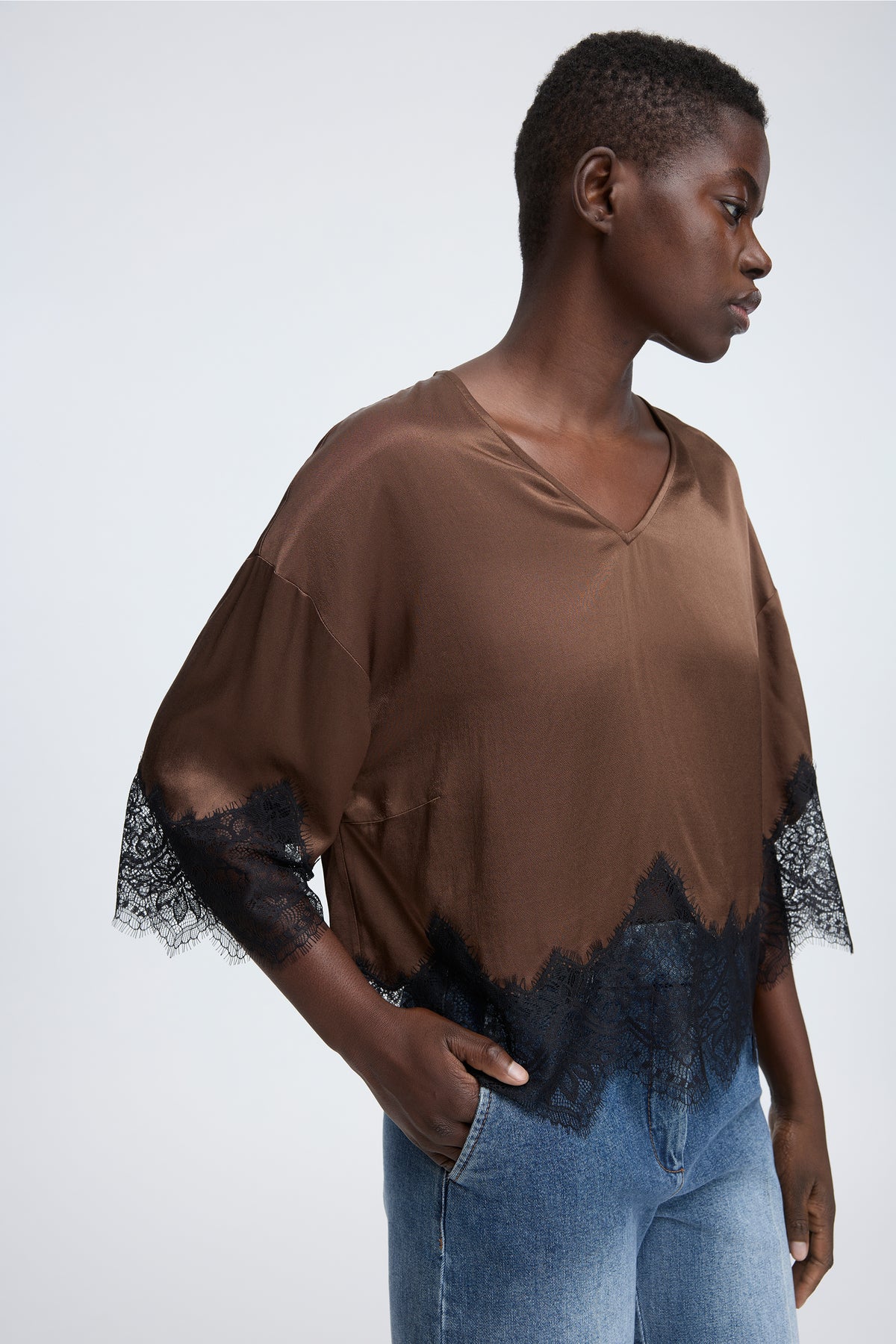 Munthe Cafira Bluse - Brown