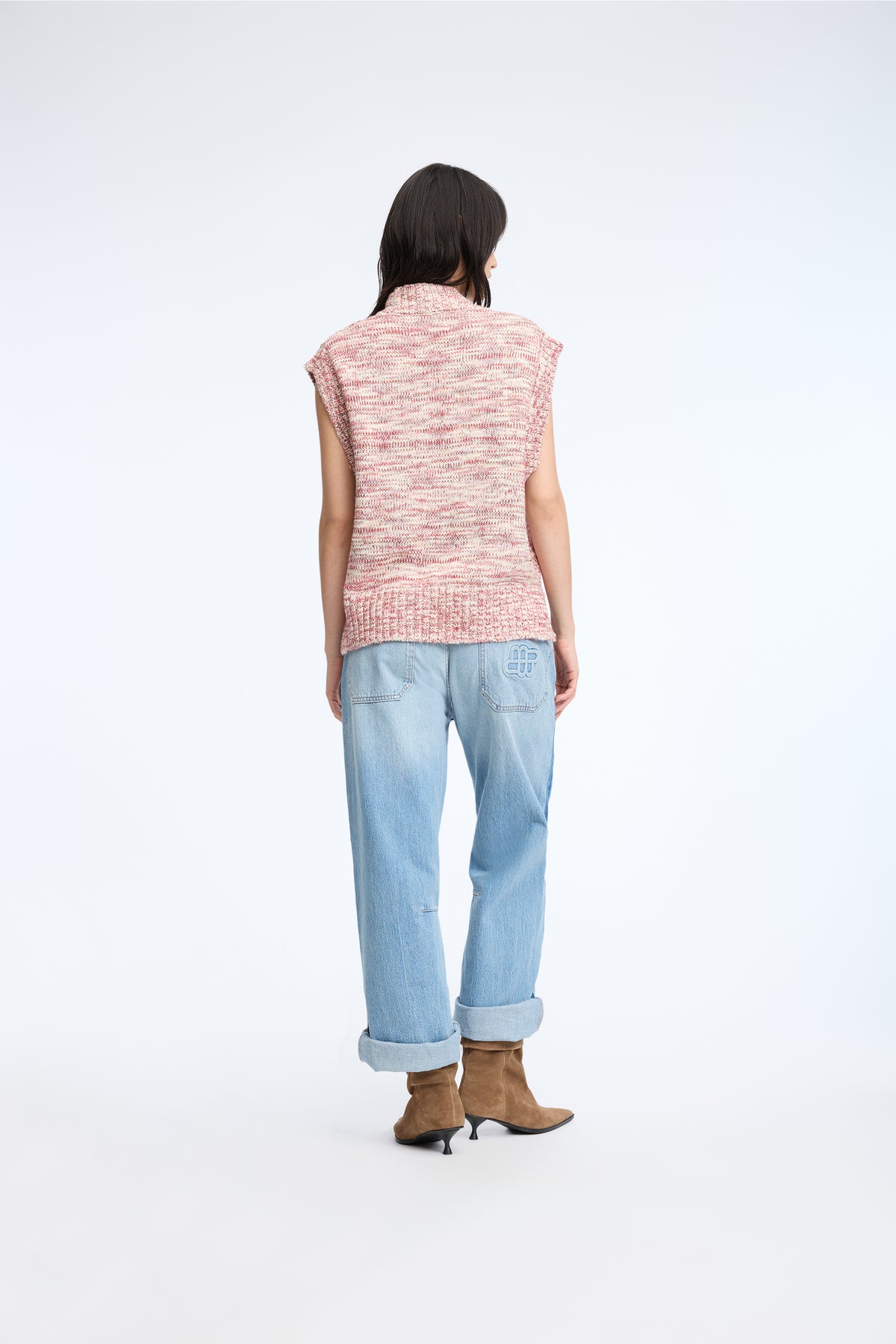 Munthe Candie Strikvest - Berry