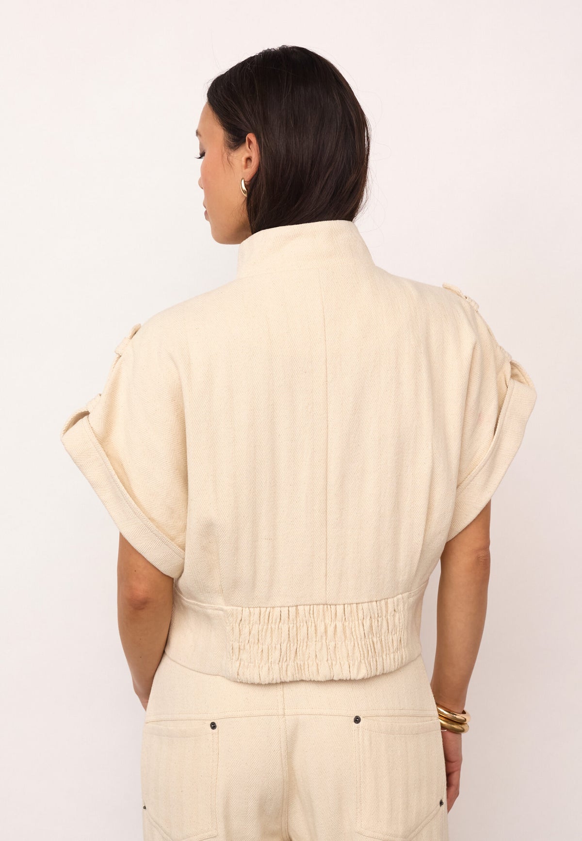 Co'couture CalinCC Vest - Creme