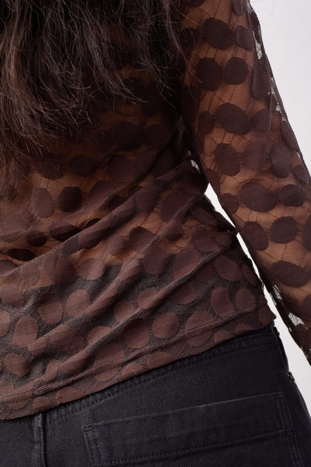 Co'couture Penola O-Neck Bluse - Brown