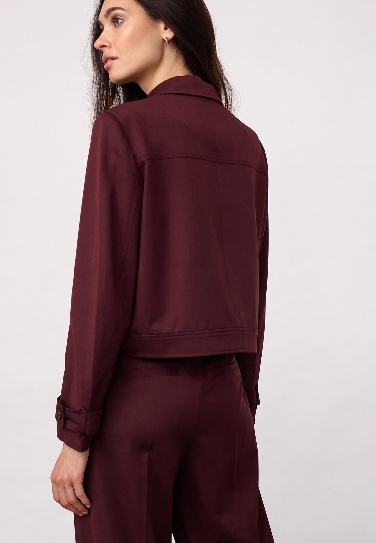 Co'couture TerryCC Jakke - Wine Red