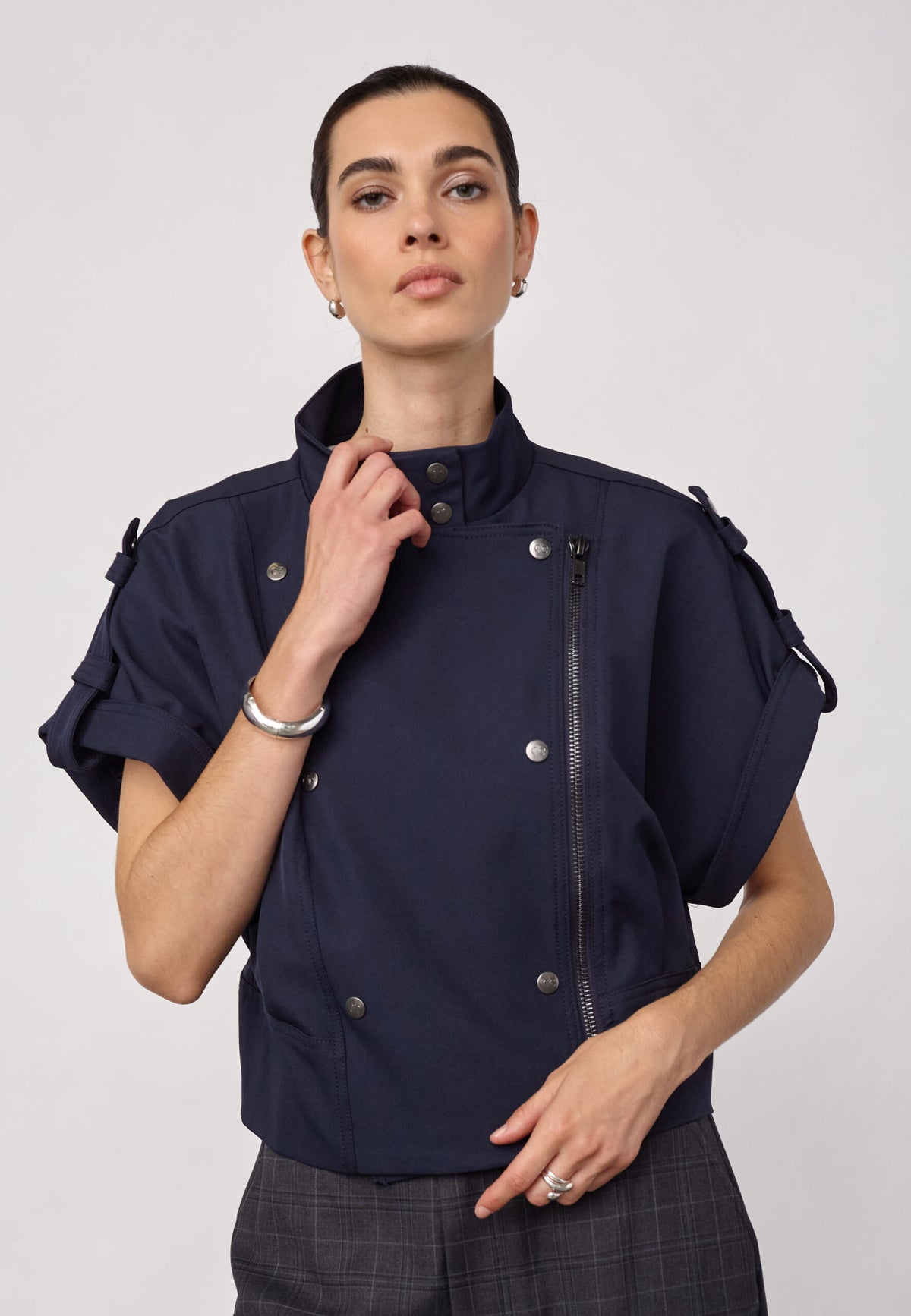 Co'couture LunaCC Vest - Navy