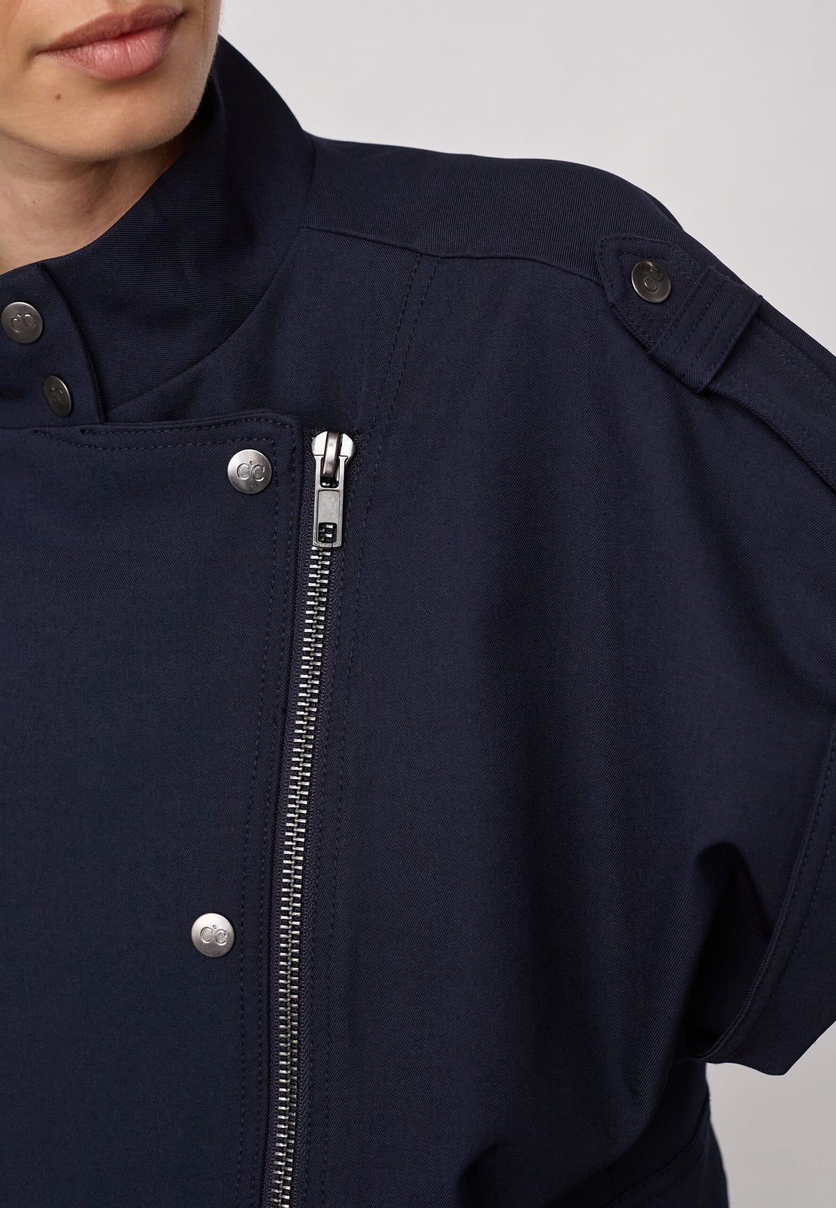 Co'couture LunaCC Vest - Navy