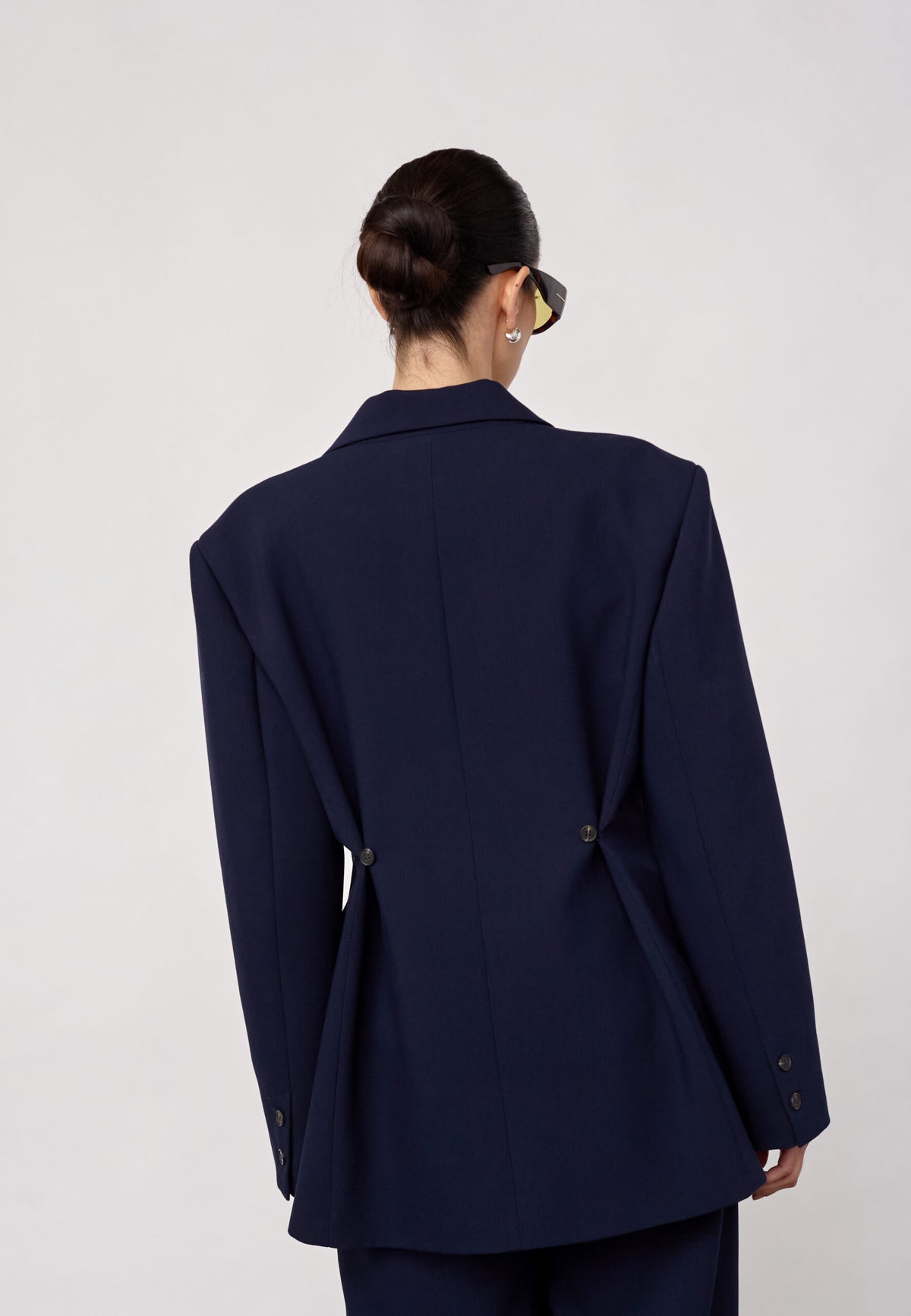 Co'couture MavaCC Power Blazer - Navy