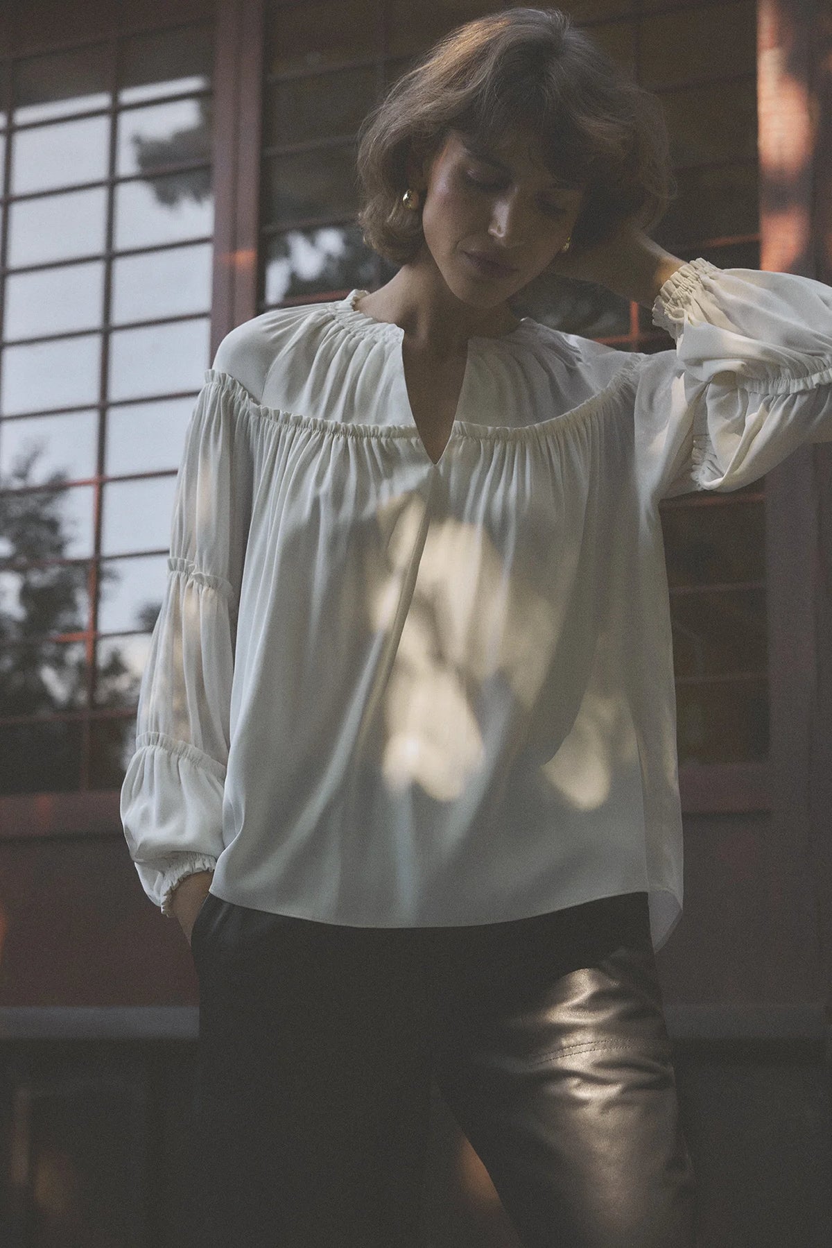 Gustav Annsofie bluse - Black