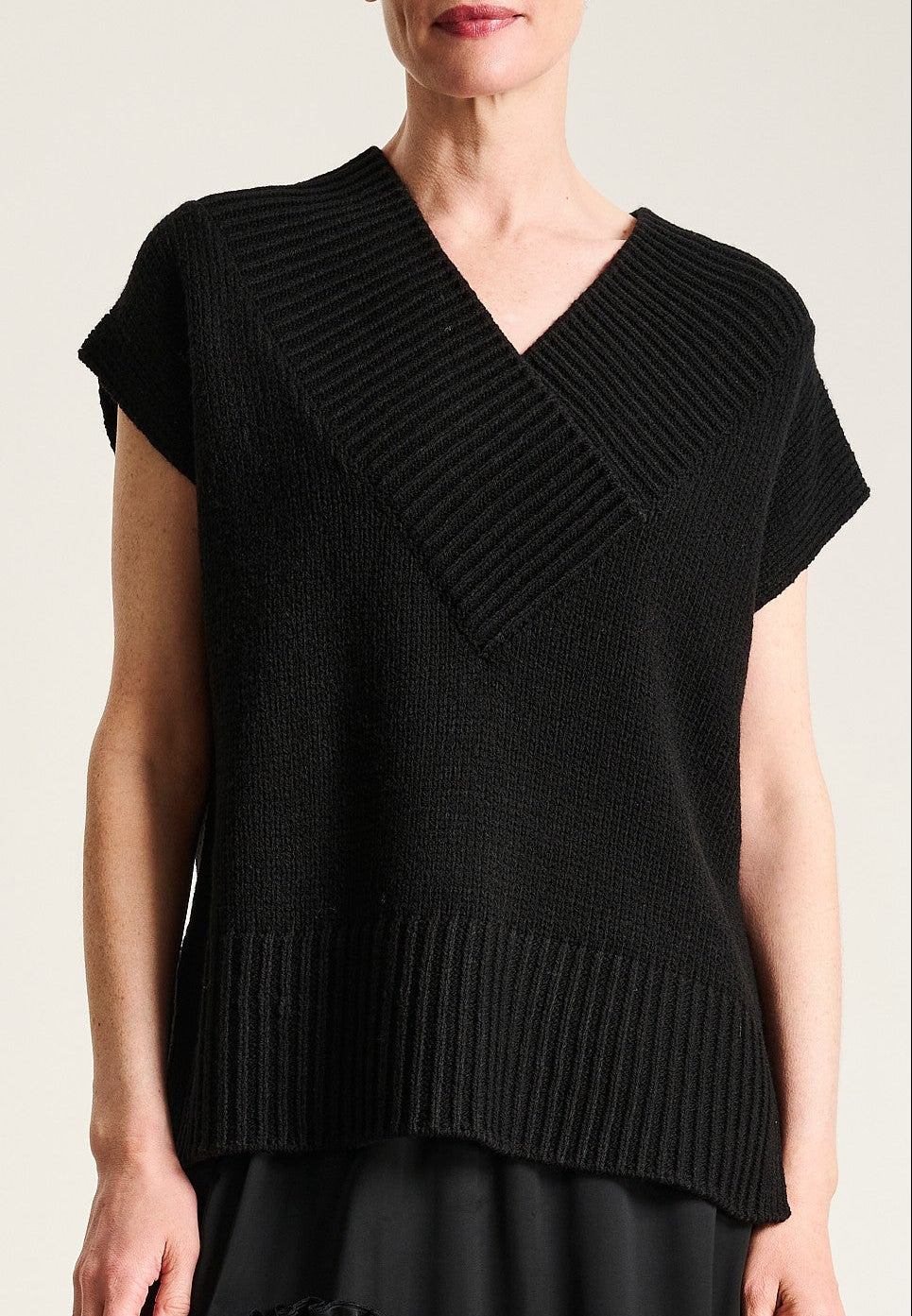 Bitte Kai Rand Nitto Strik Vest - Black