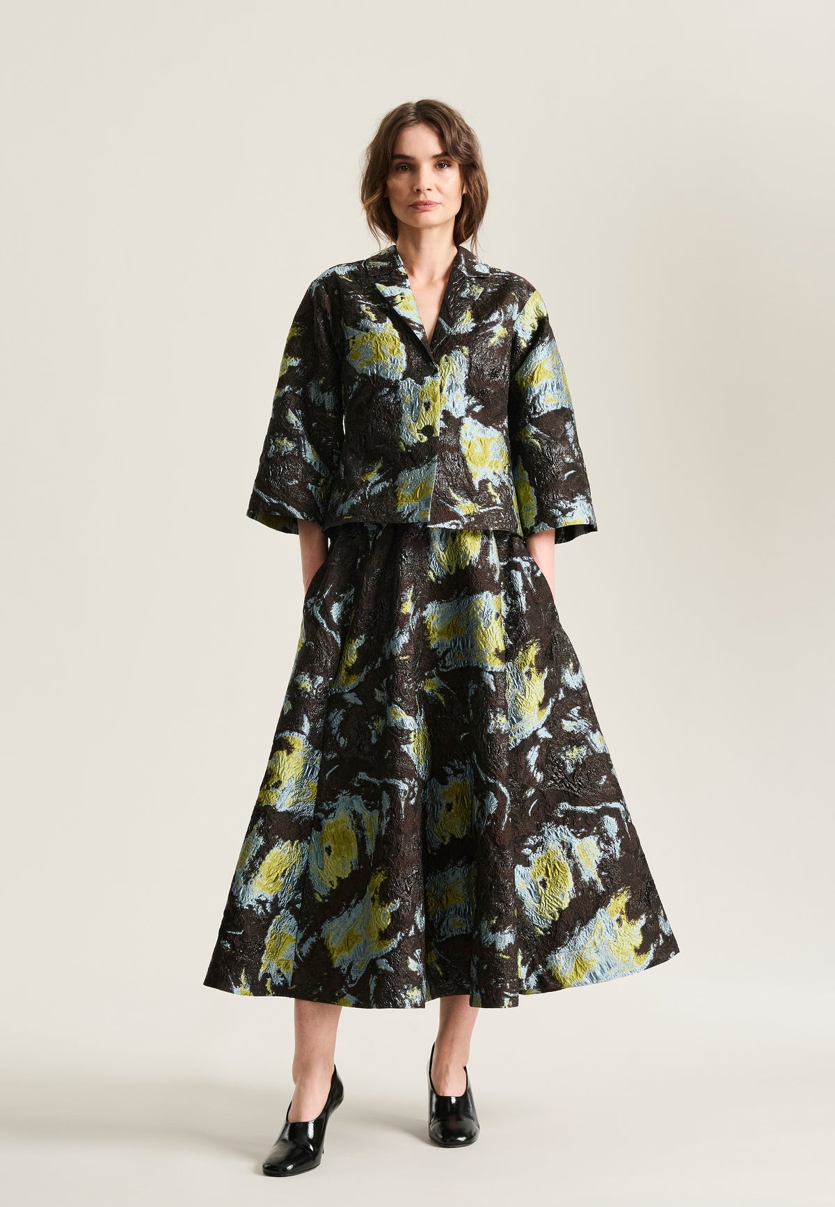 Bitte Kai Rand Yataki Jakke - Festive Jacquard