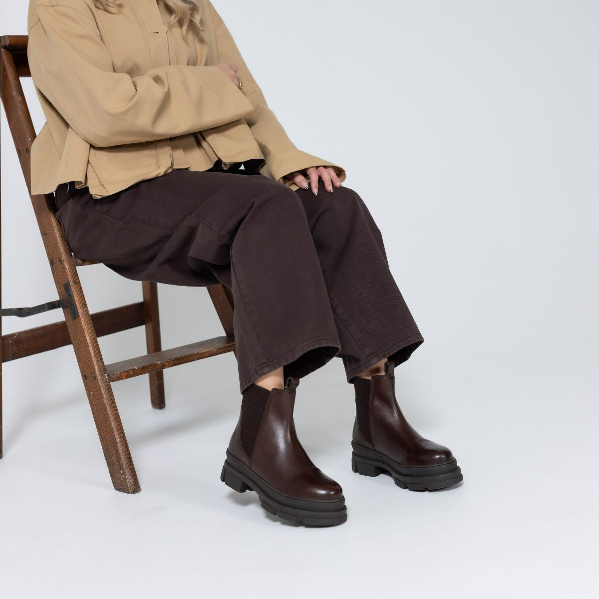Copenhagen Shoes The Celeste Low - Dark Brown