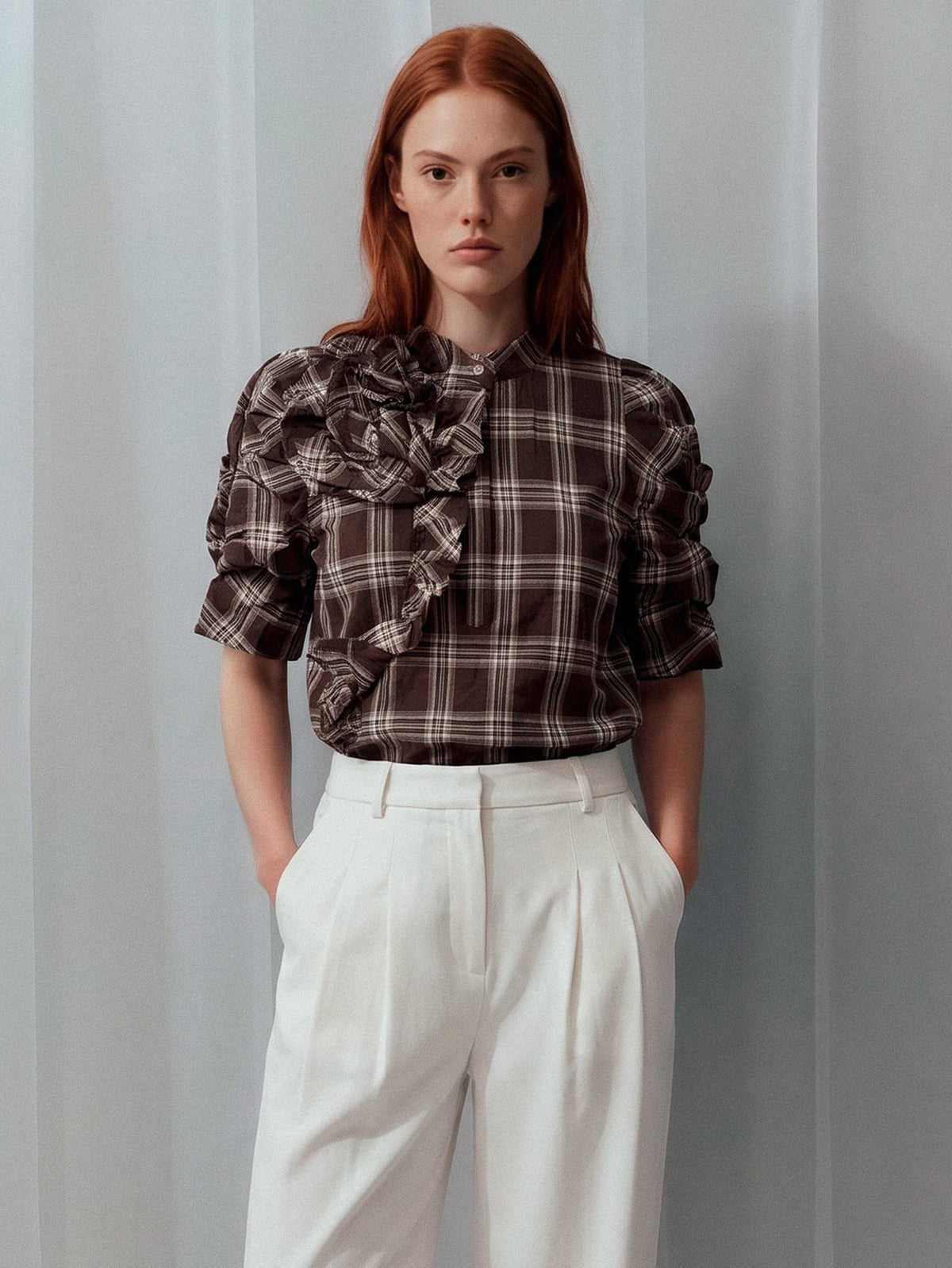 Gossia ZabinaGO Bluse - Brown Check