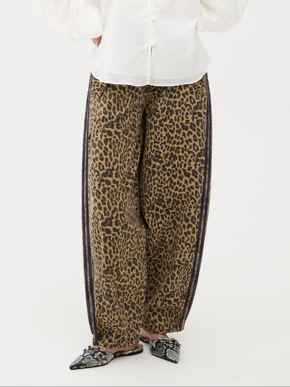 Gossia JulietteGO Cargo Bukser - Leopard Print