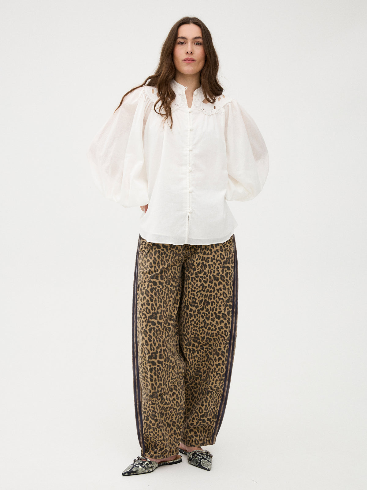Gossia BasmaGO Jull Jacket Skjorte - Leopard Print