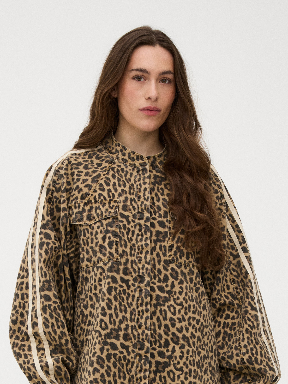 Gossia BasmaGO Jull Jacket Skjorte - Leopard Print