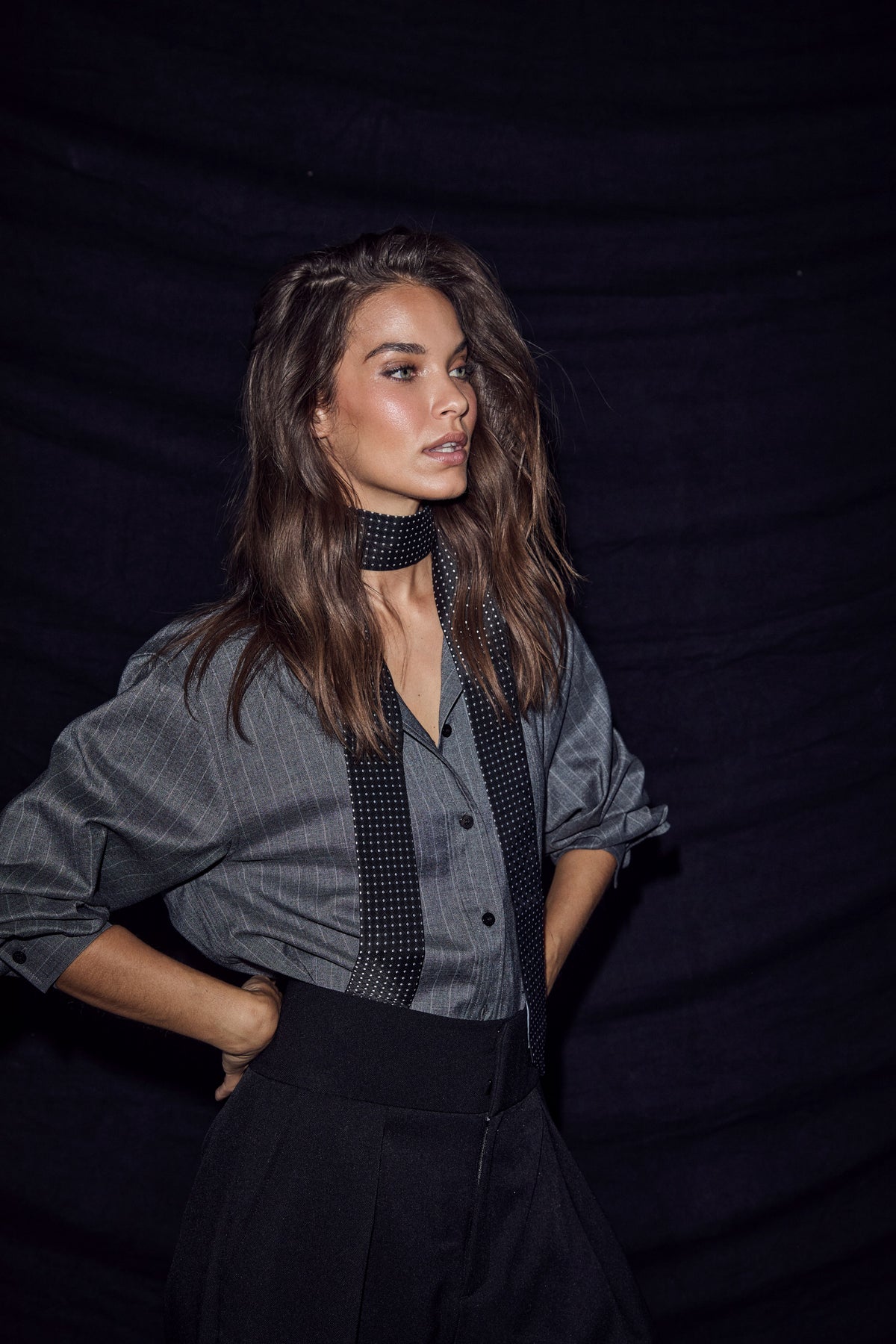 Haute L'amitie Tailor Pin Skjorte - Antracit