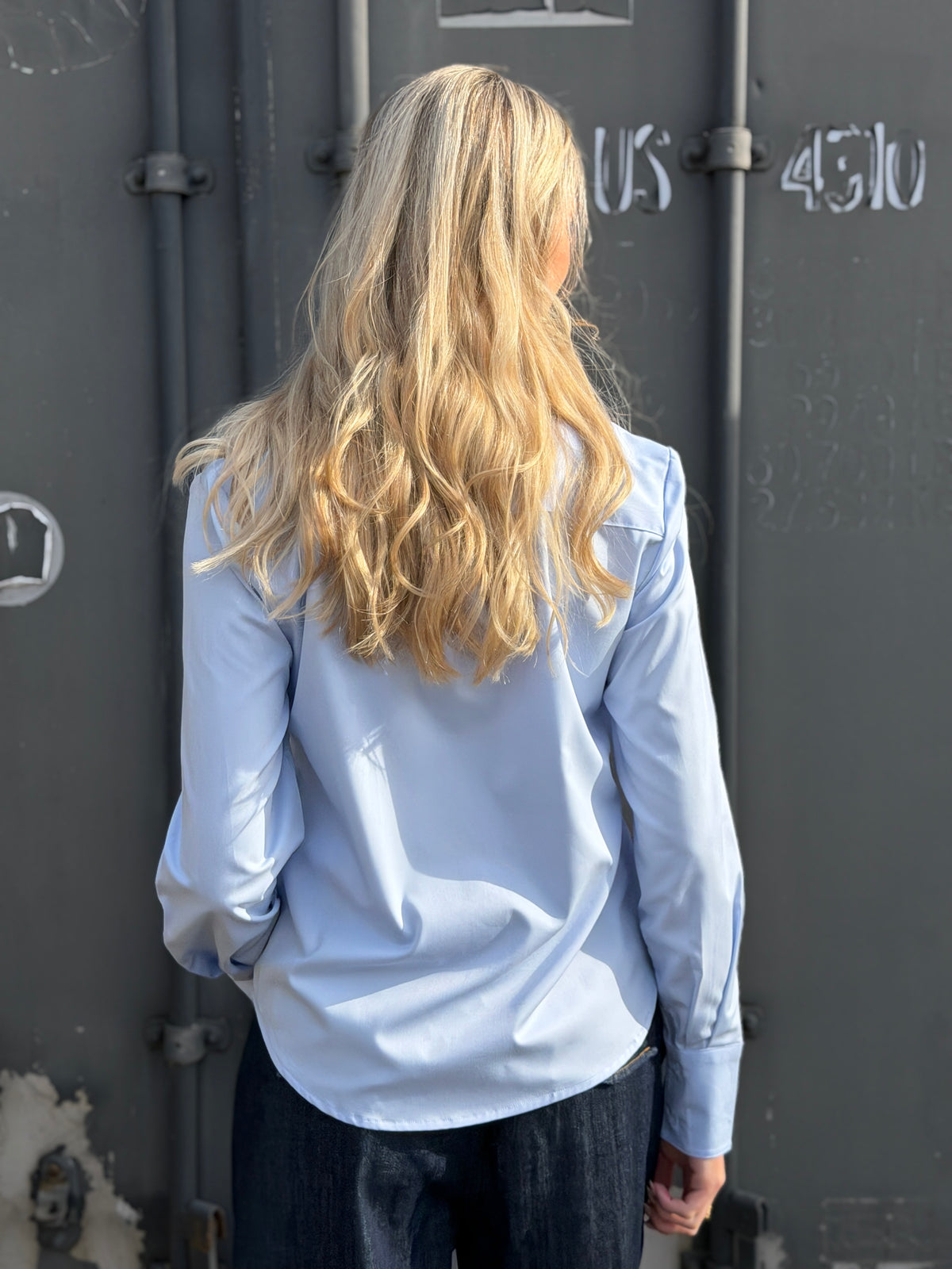 BTF-CPH Ada bamboo skjorte - Light Blue
