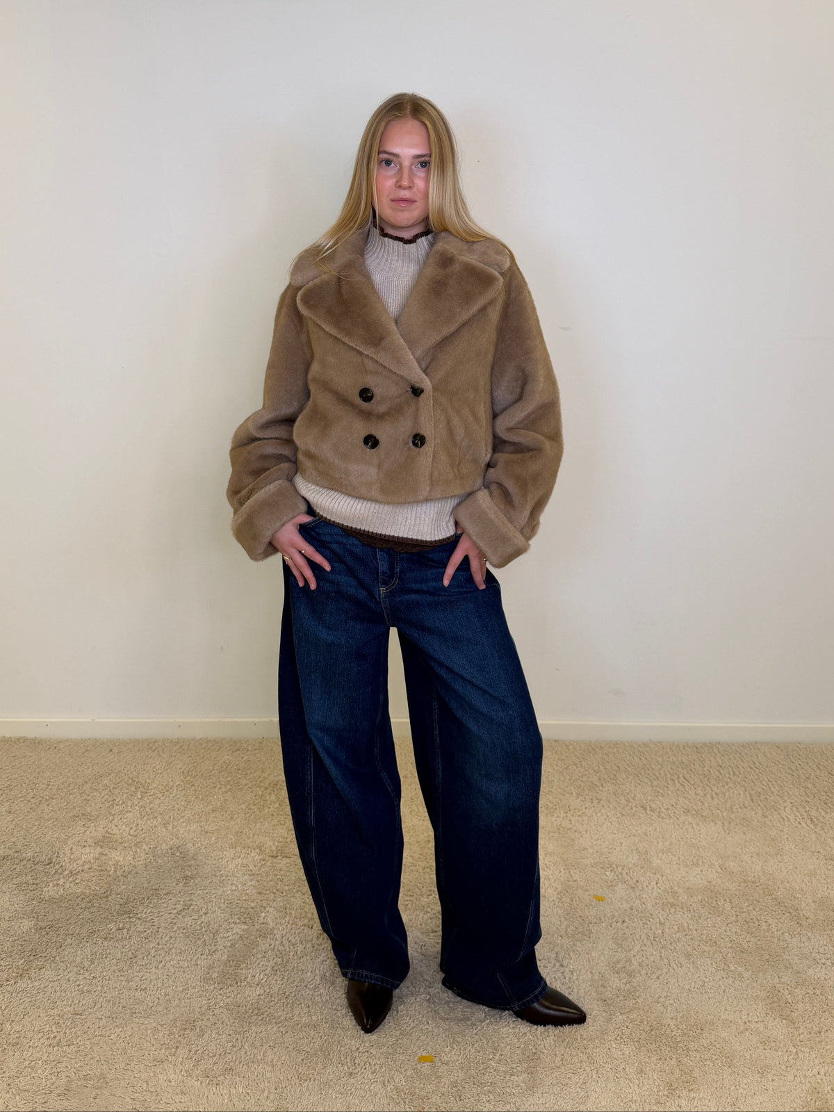 Notyz Nice Jakke - Beige