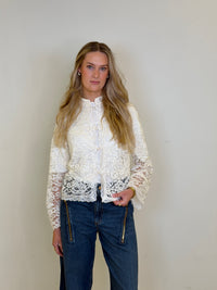 Black Colour BCRosa Napoleon Skjorte - Off White