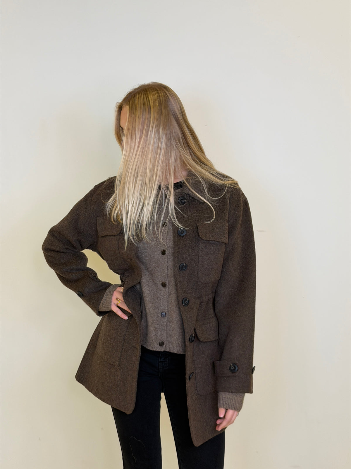 Gustav Dicte Frakke - Choco Brown