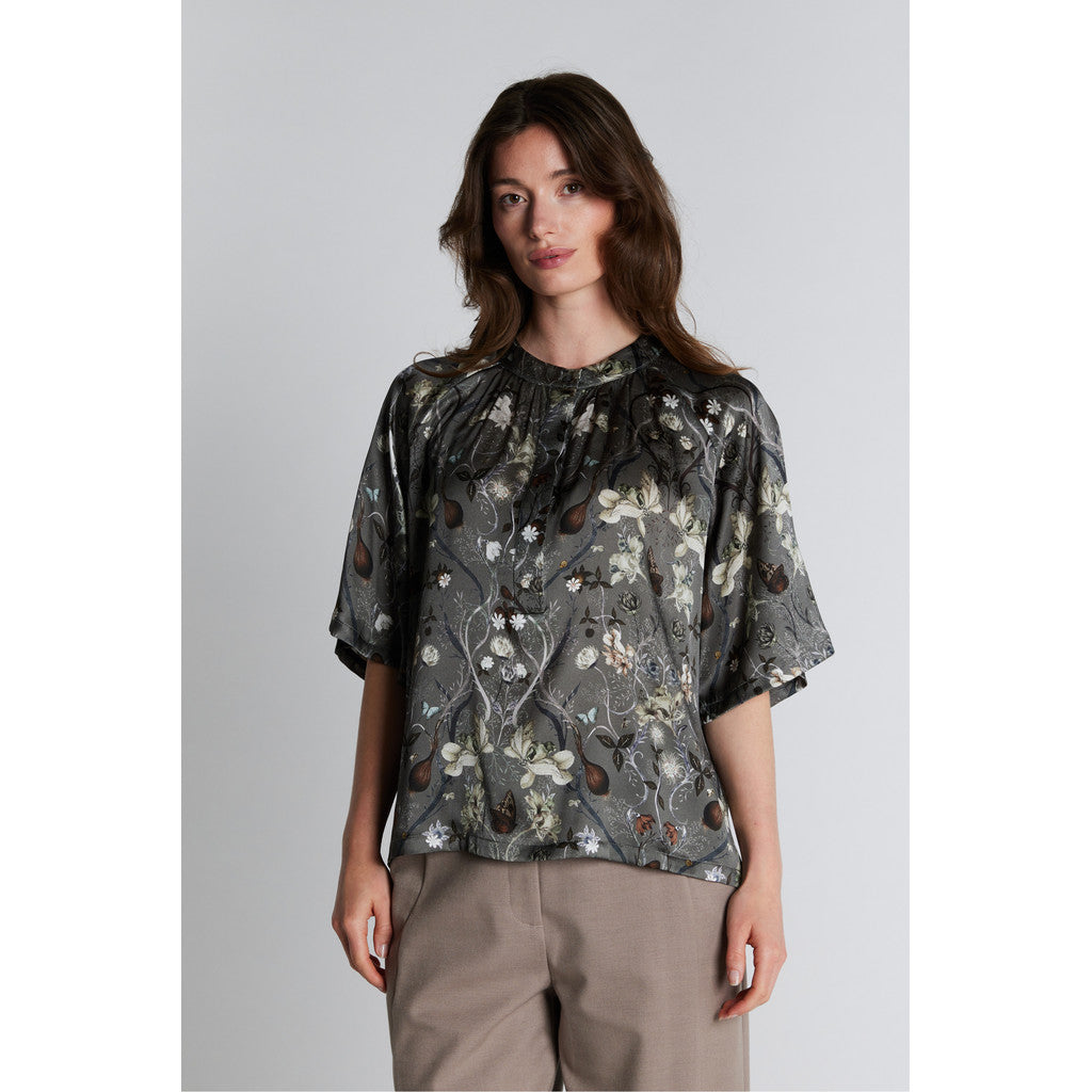 PBO Opala bluse - Castor Green