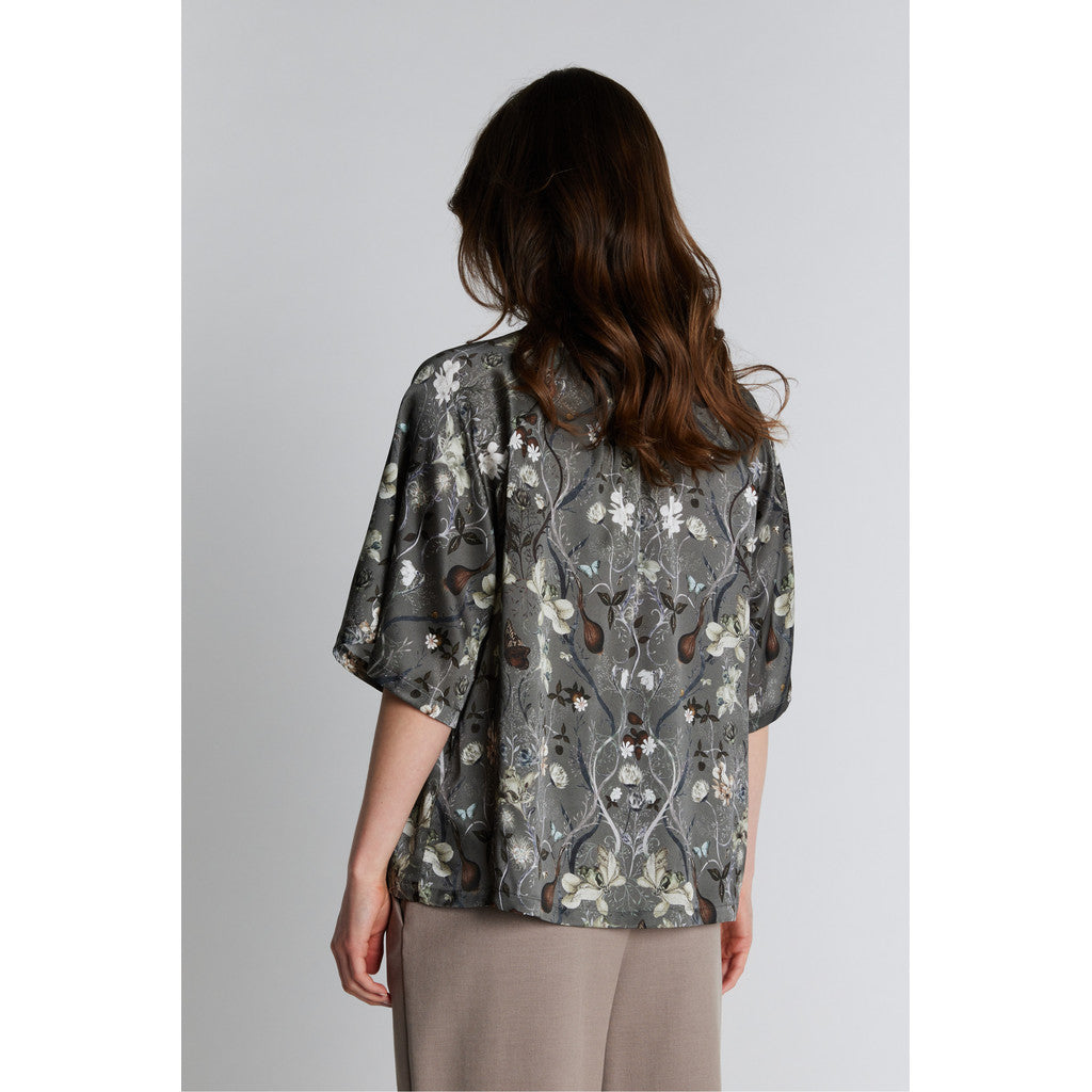 PBO Opala bluse - Castor Green