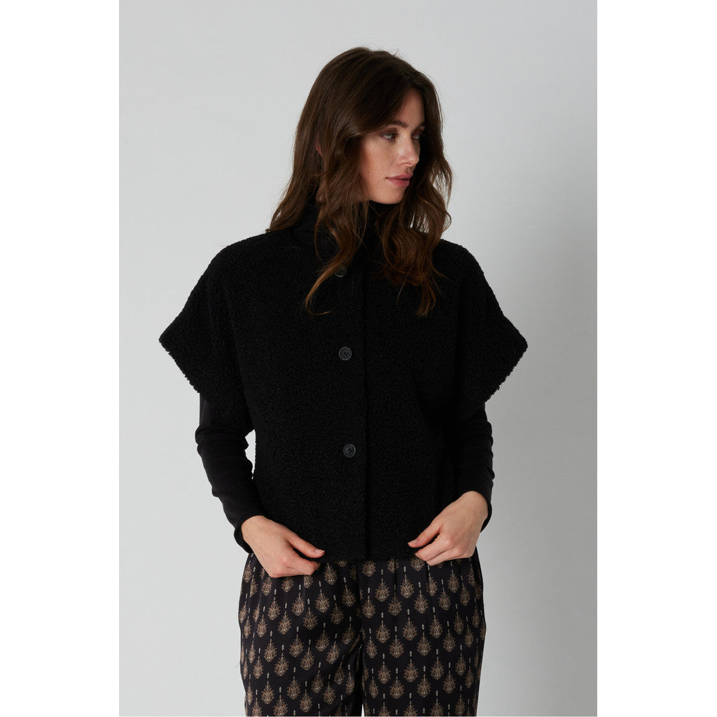 PBO Teddy Vest - Black