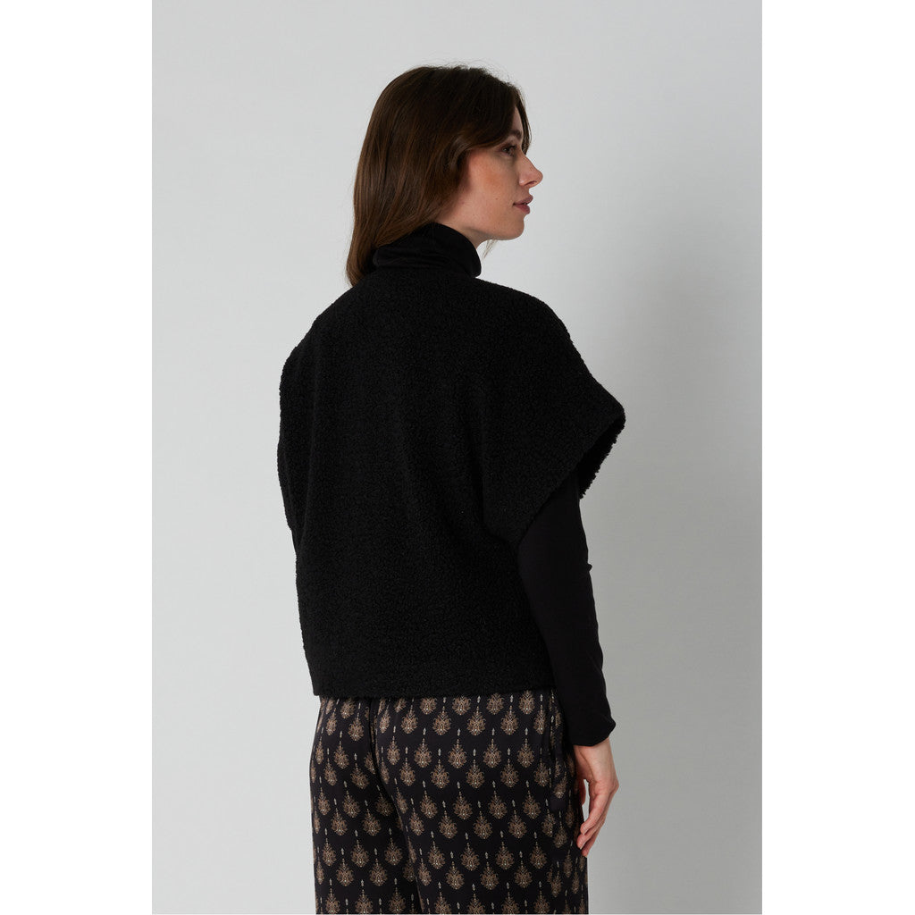 PBO Teddy Vest - Black