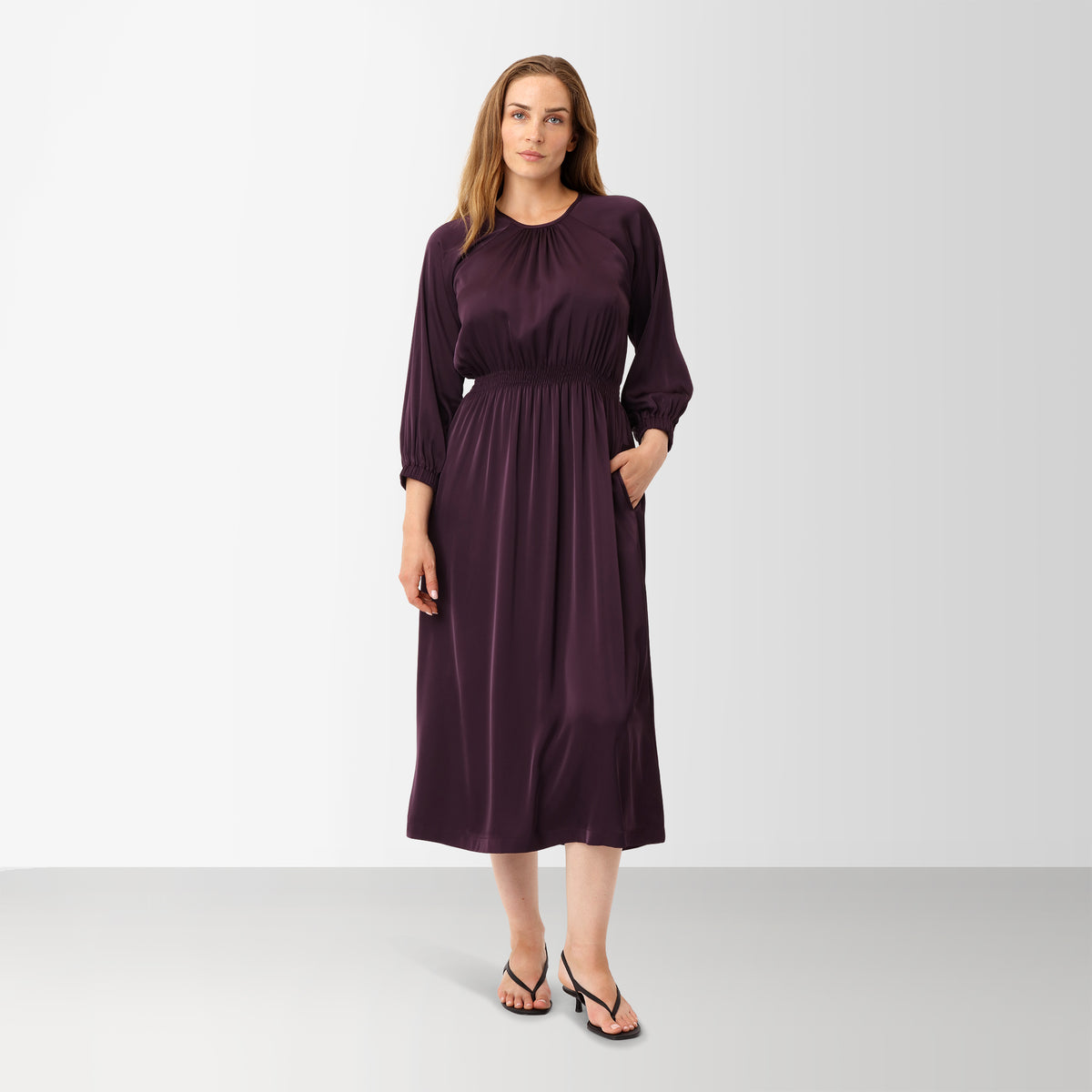 Karmamia Rachel Kjole - Semi Rich Plum