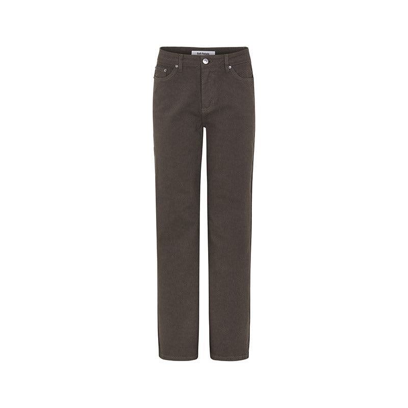 Soft Rebels SREma Willa Wide Jeans - Demitasse