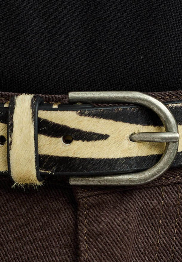 Soft Rebels SRLyon Belt Onesize - Zebra Print