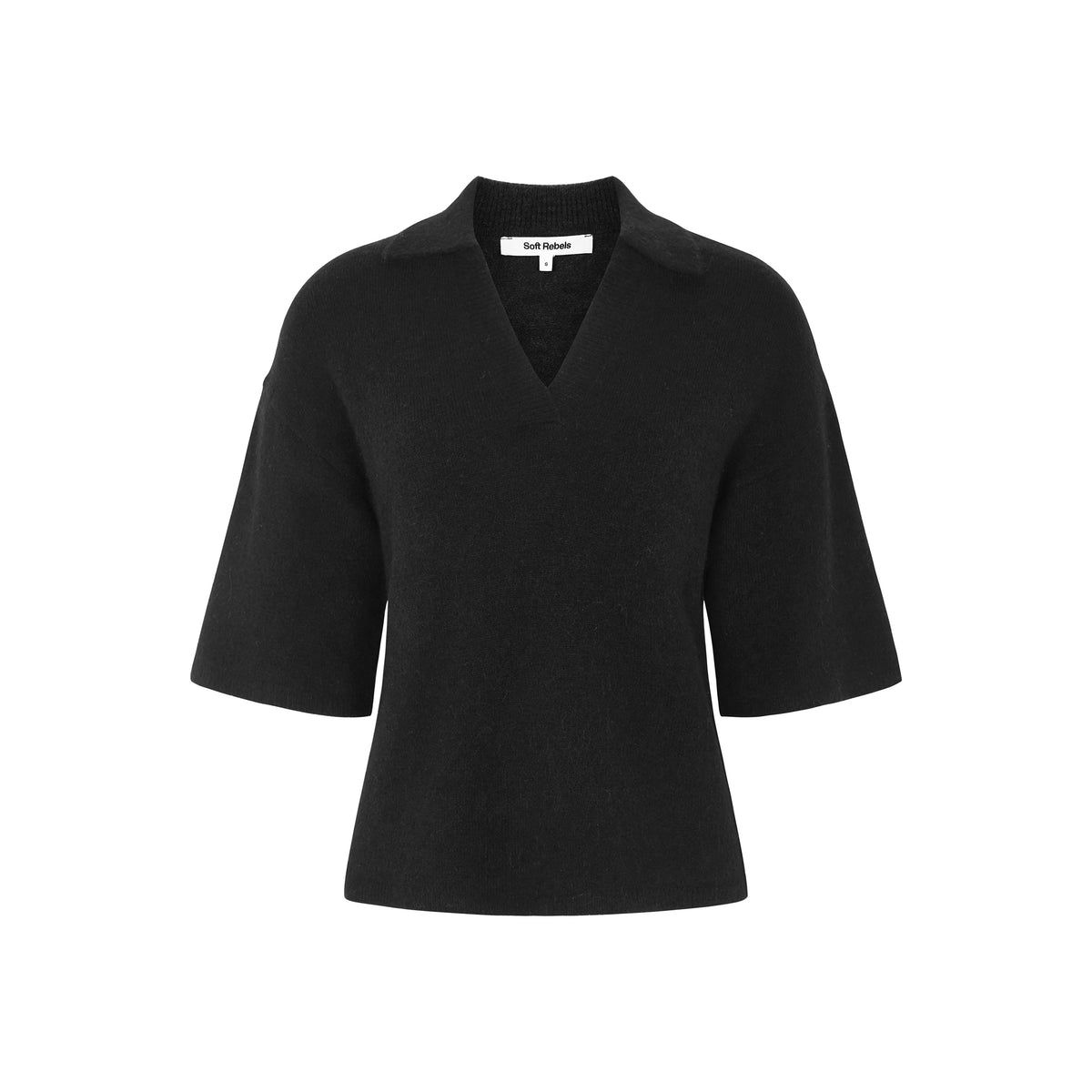 Soft Rebels SRAllison Polo Strik - Black