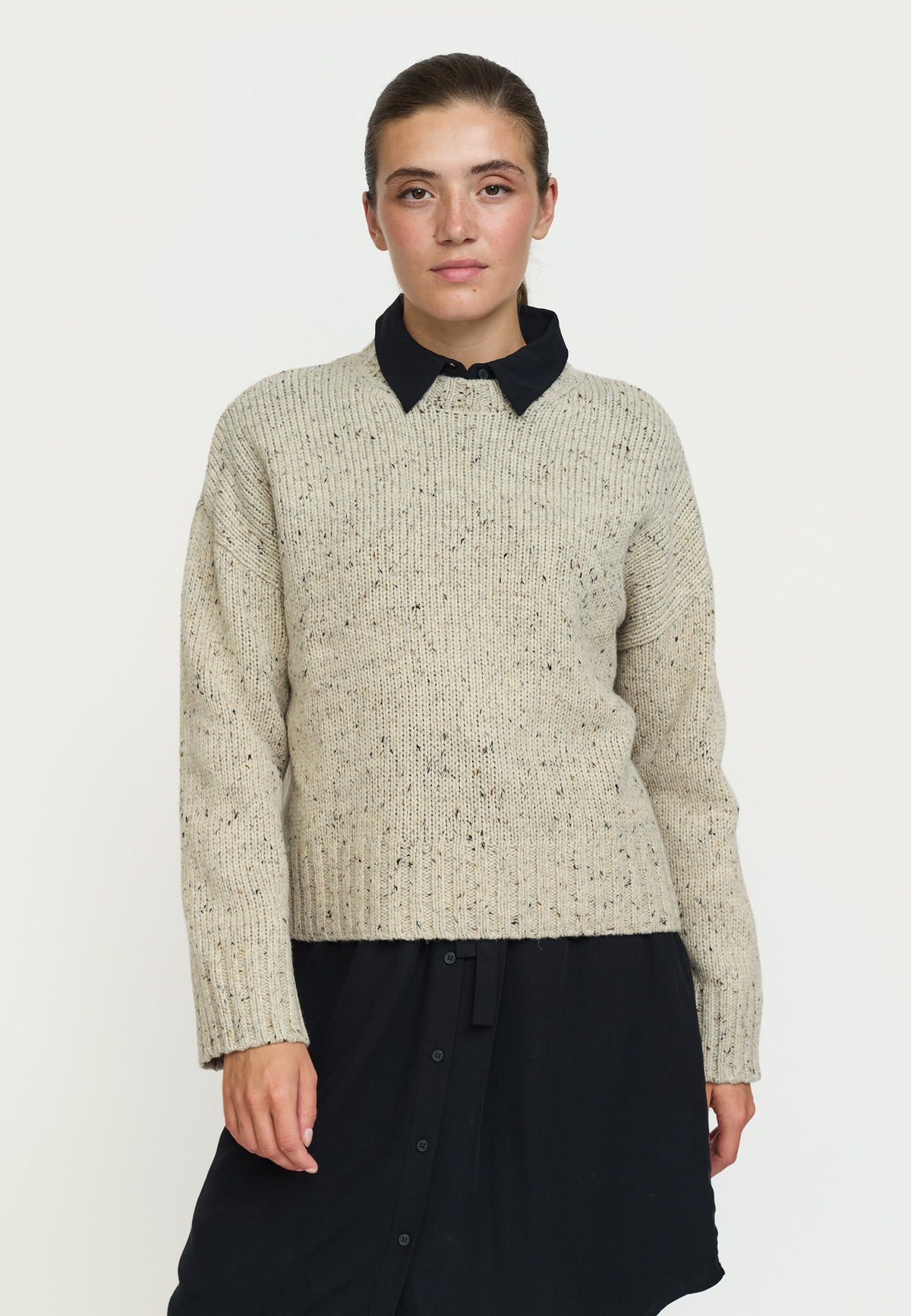 Soft Rebels SRJulie Strik - Silver Mink
