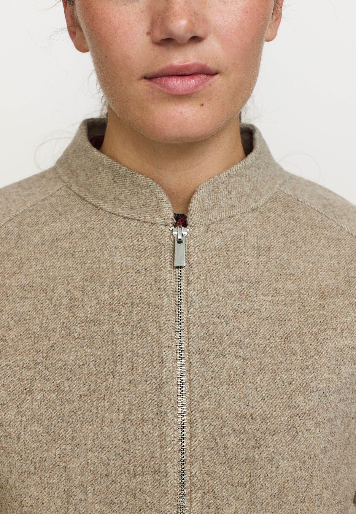 Soft Rebels SRMallory Jakke - Silver Mink