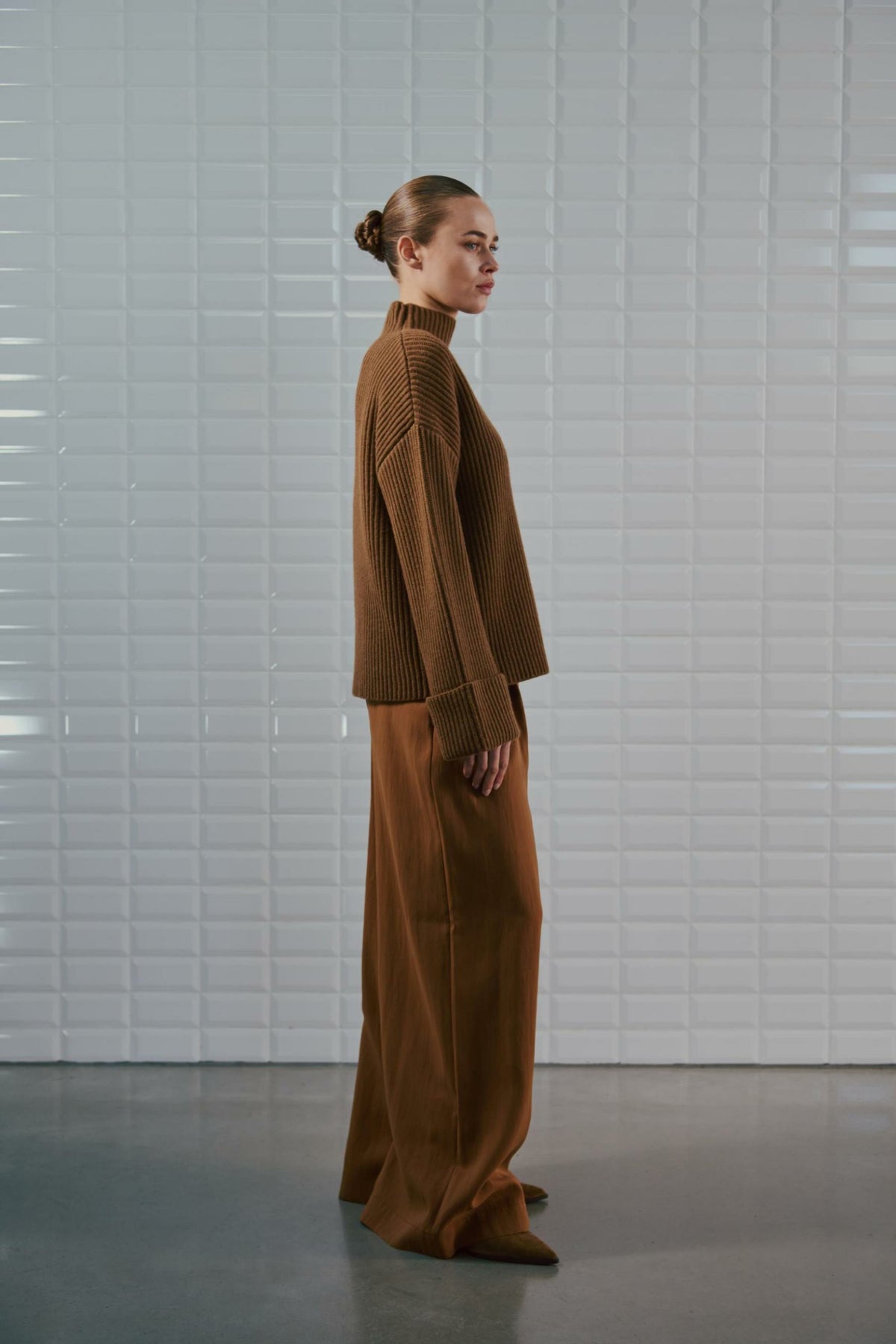 Withblack Caroline LS Sweater - Camel