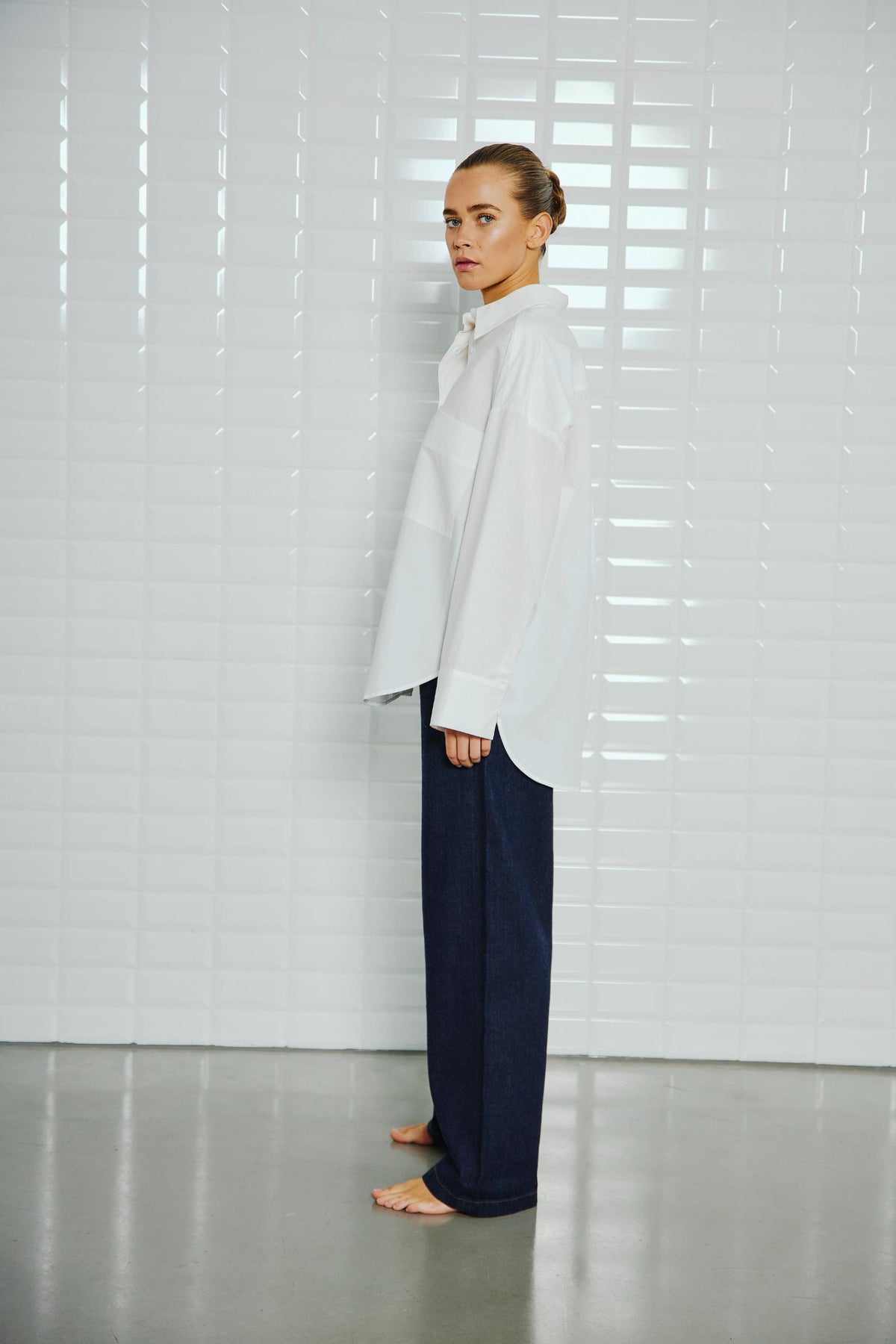 Withblack Nolan LS Skjorte - White