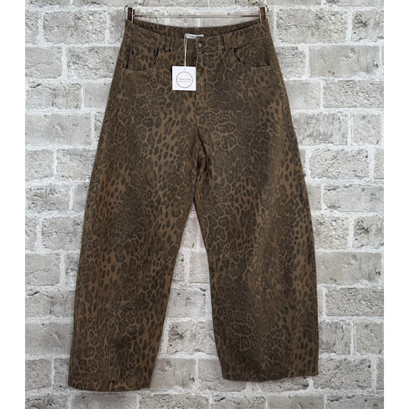 Cabana Living Wild Balo Barrel Jeans - Leo