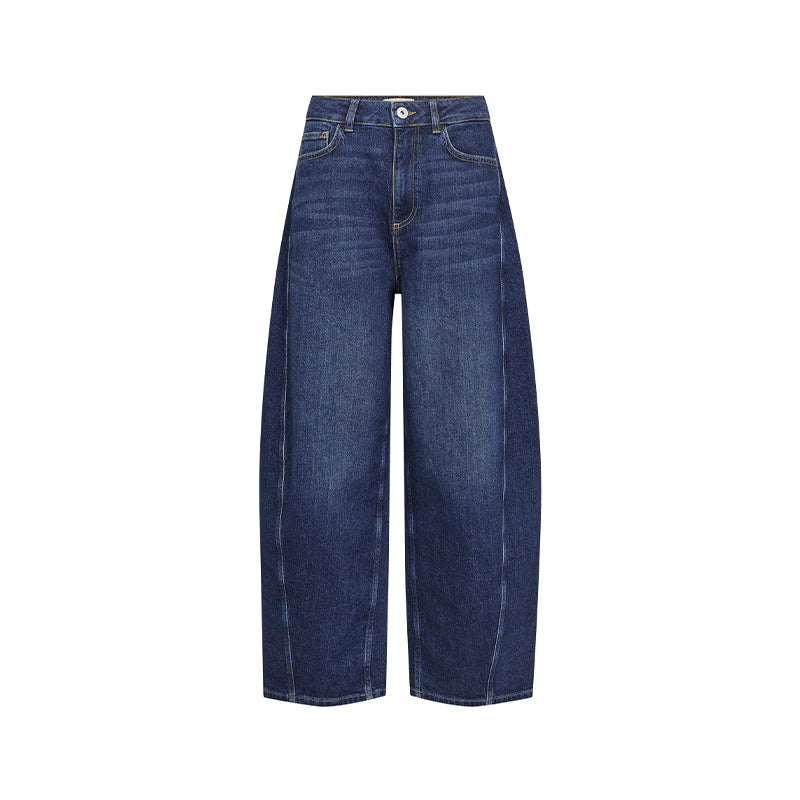 Mos Mosh Cindy Draciel Barrel Jeans - Indigo Blue
