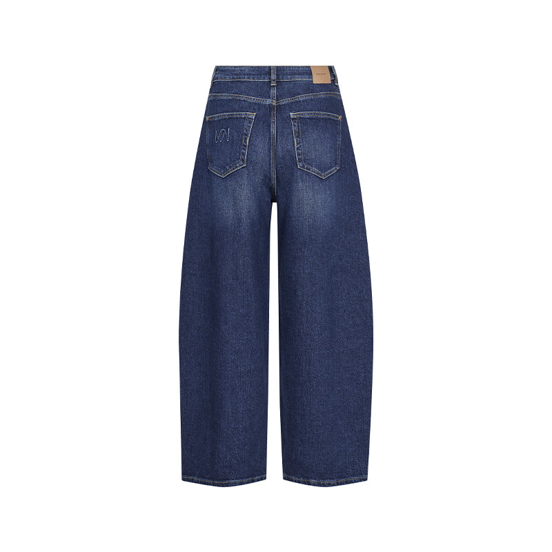 Mos Mosh Cindy Draciel Barrel Jeans - Indigo Blue