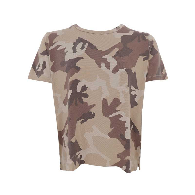 Black Colour BCZelda SS T-shirt - Brown Camouflage