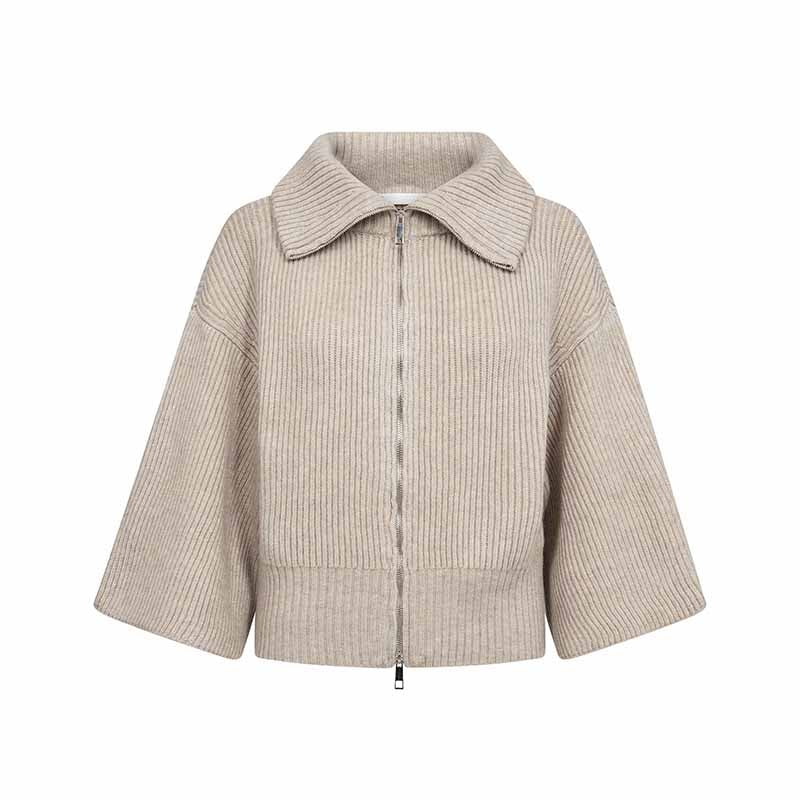 Co'couture RowCC Zip SS Strik - Bone