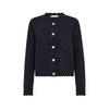 Co'couture RowCC Pointelle Cardigan - Navy