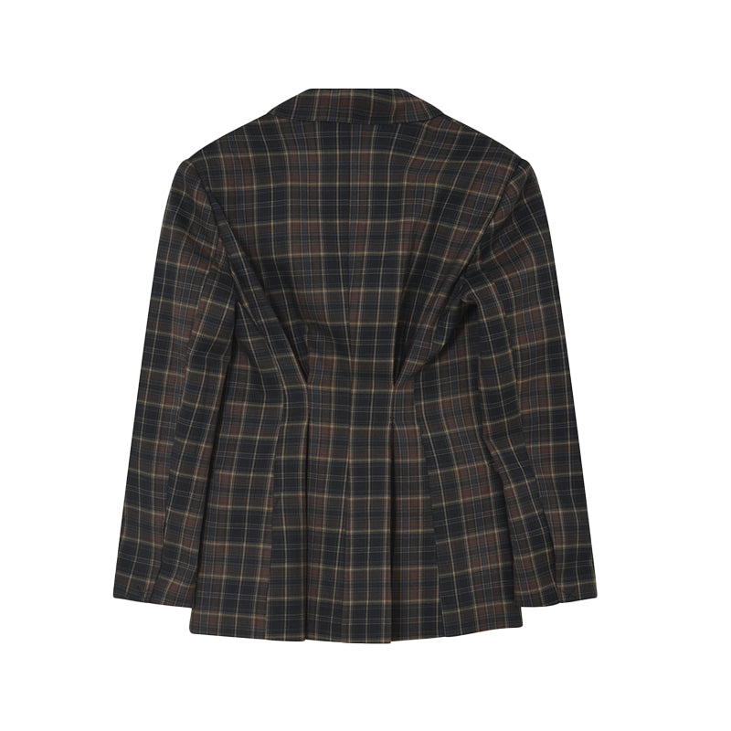 2NDDAY Maeva Modern Checks Blazer - Java Check