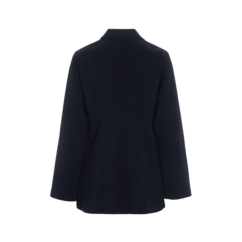 Bitte Kai Rand Kurosaki Blazer - Black/ Ivory Piping