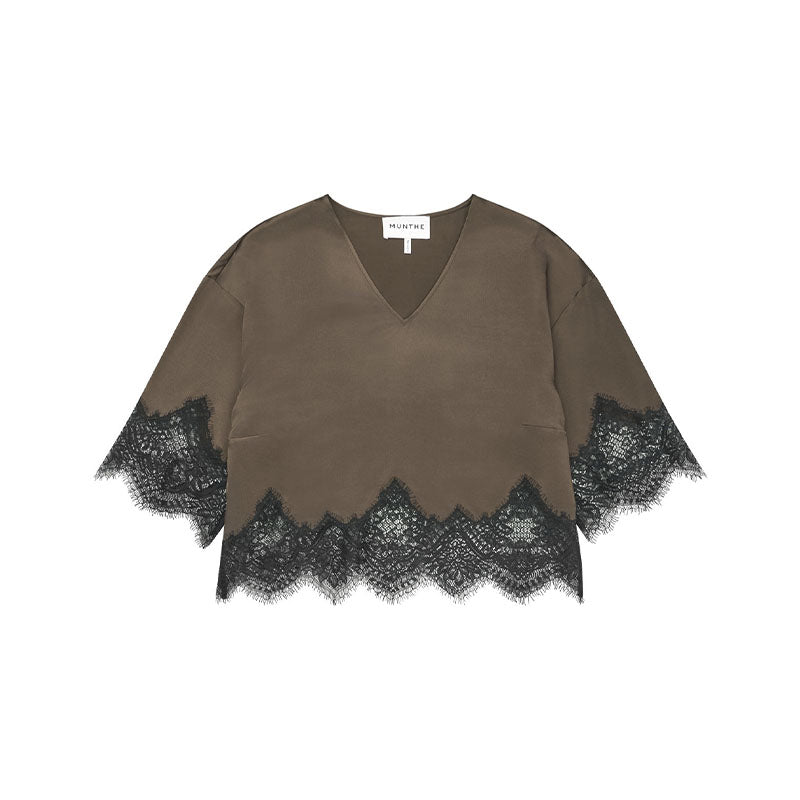 Munthe Cafira Bluse - Brown